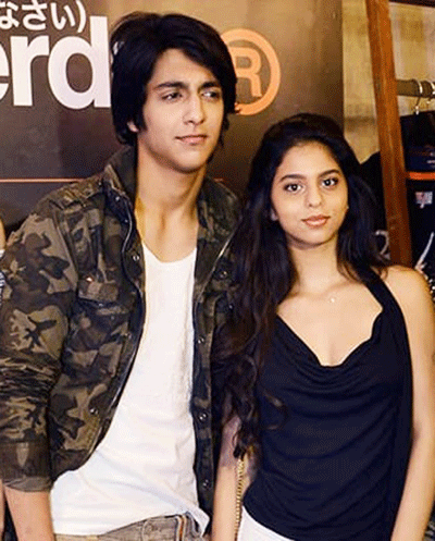 Suhana Khan with boyfriend 