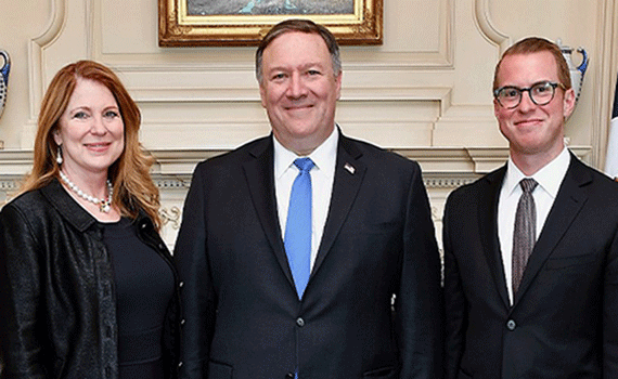 Mike Pompeo with Family