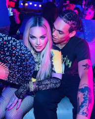 Madonna with her boyfriend Andrew Darnell (3)